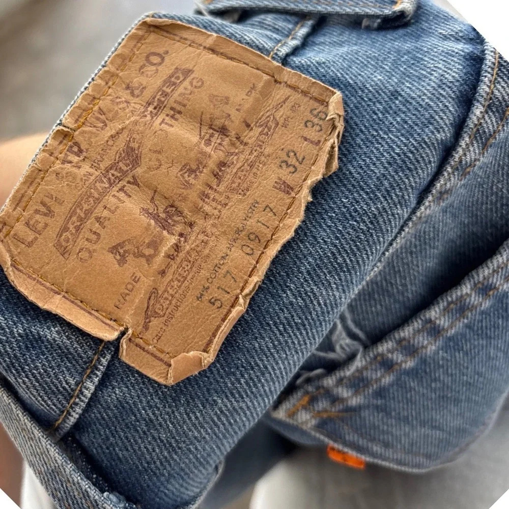 Vintage 70' Levi's Orange Tab Bootcut Jeans 31x36